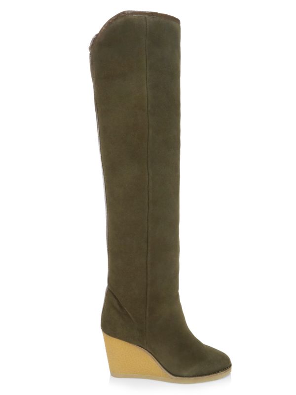 Isabel Marant Tilin Suede Wedge Boots